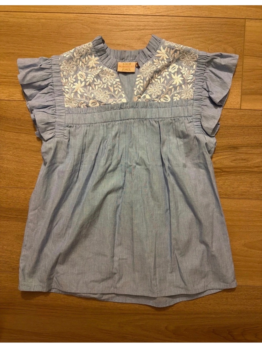 Rungolee embroidered top